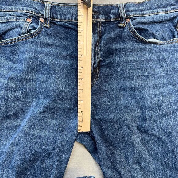 American Eagle Jeans Mens 36x34 (34x32) Original Bootcut Flex Denim Blue Cowboy - Picture 12 of 12